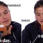 Emma Raducanu reflects on challenges after first-round defeat at the French Open