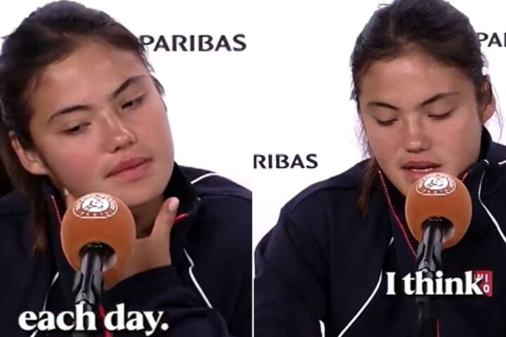 Emma Raducanu reflects on challenges after first-round defeat at the French Open