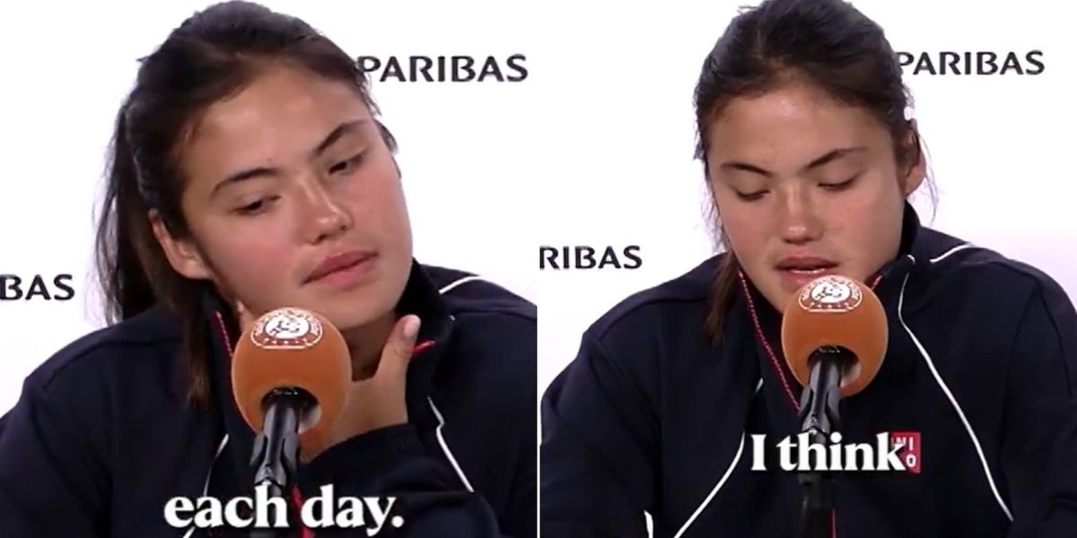 Emma Raducanu reflects on challenges after first-round defeat at the French Open