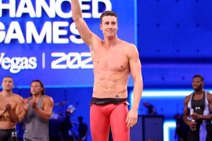 Enhanced Games struggles as only one world record is set at Las Vegas event