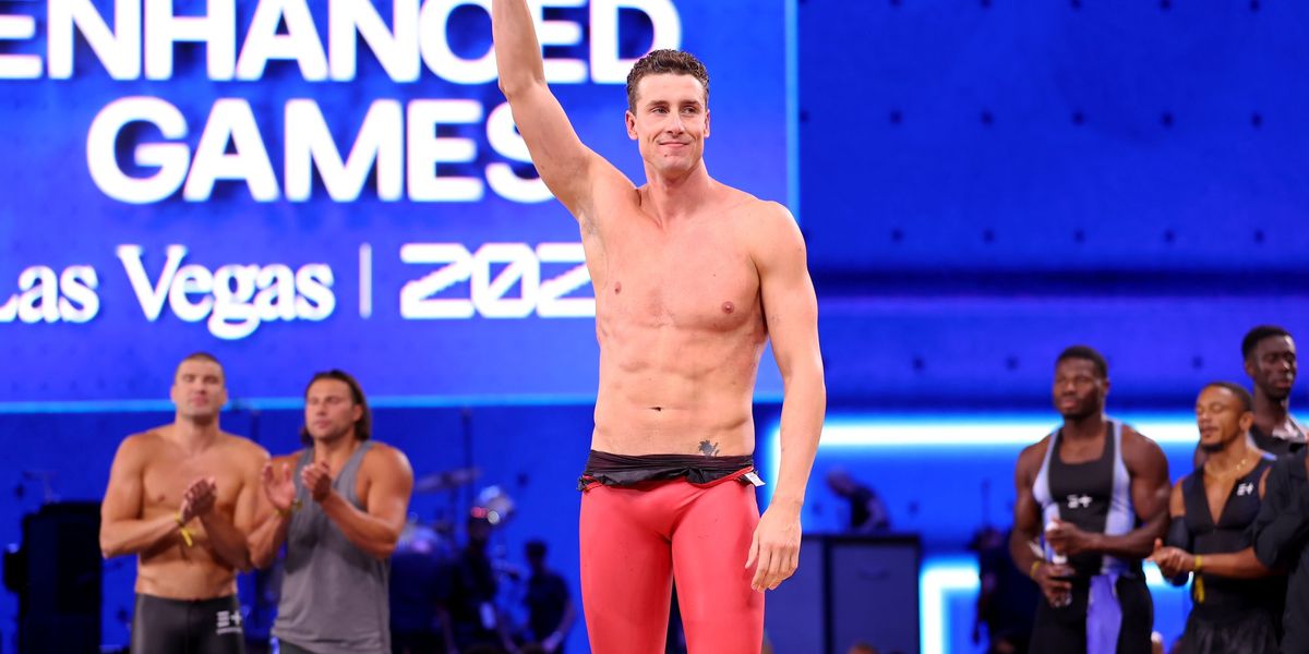 Enhanced Games struggles as only one world record is set at Las Vegas event