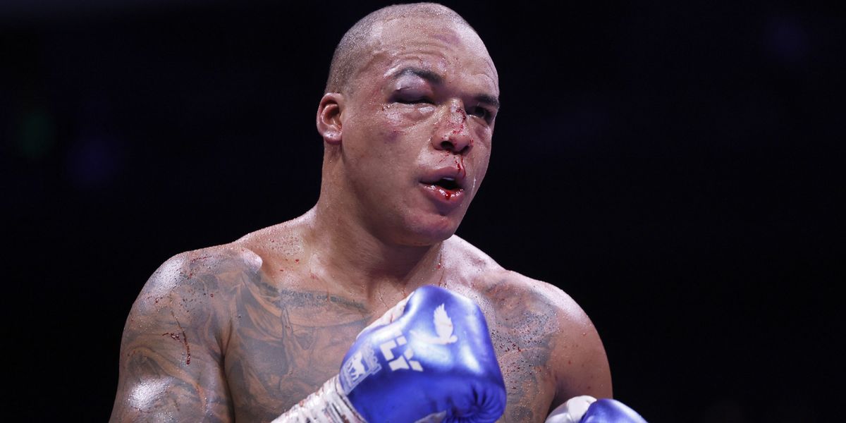 Fabio Wardley reassures mother after title loss to Daniel Dubois in Manchester