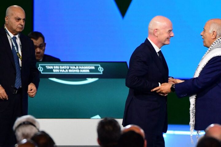 FIFA president's efforts for Israeli-Palestinian reconciliation falter at Congress in Vancouver