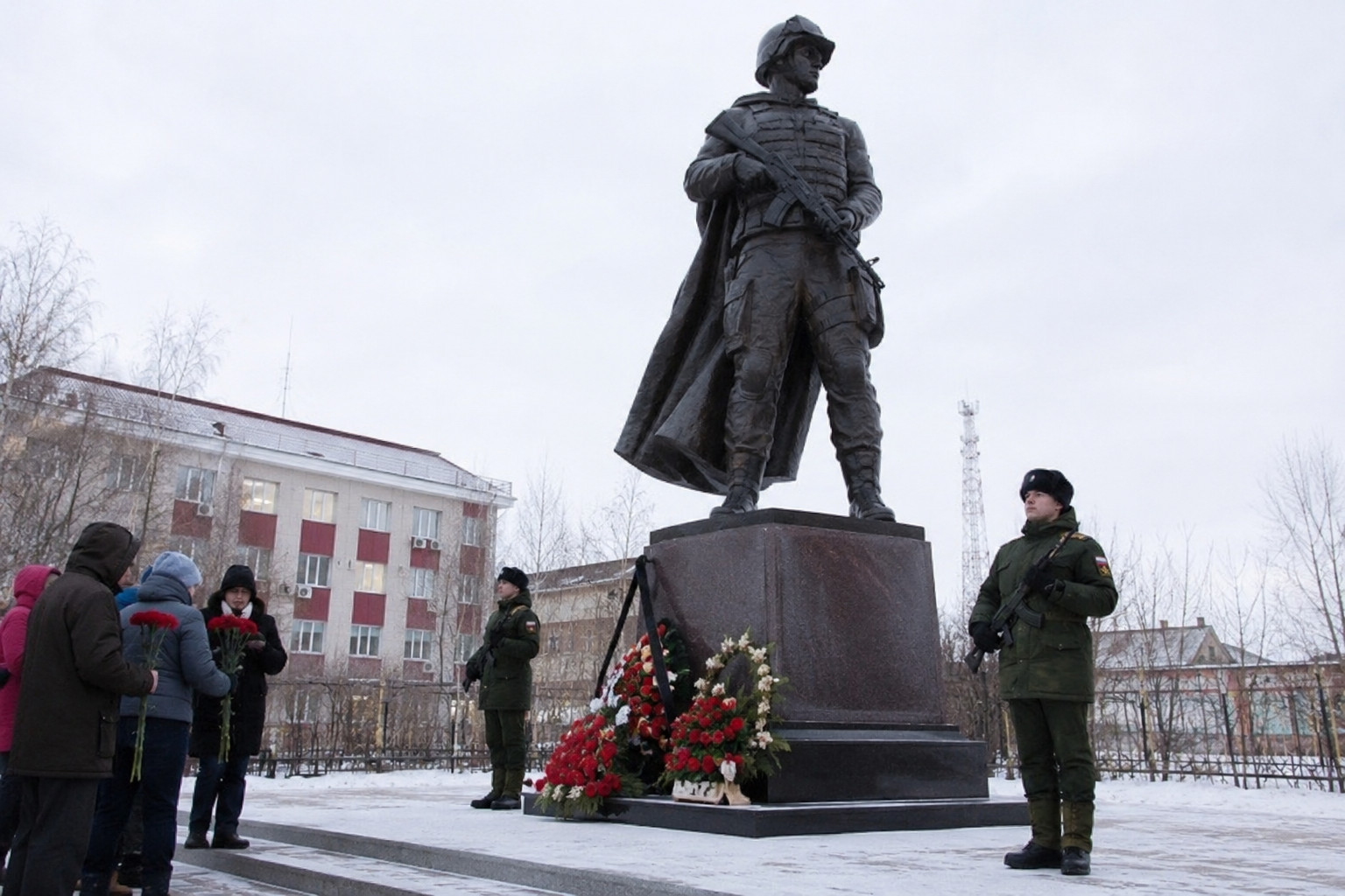 Kremlin accused of erasing Soviet-era atrocities as Yakutsk replaces deportation memorial with Ukraine war statue