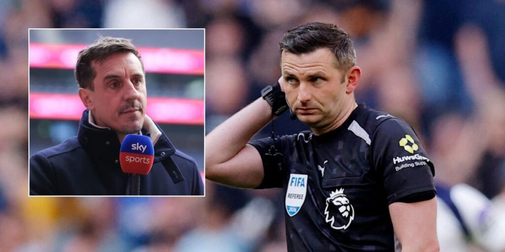 Gary Neville criticises VAR delay affecting Tottenham’s crucial match ...