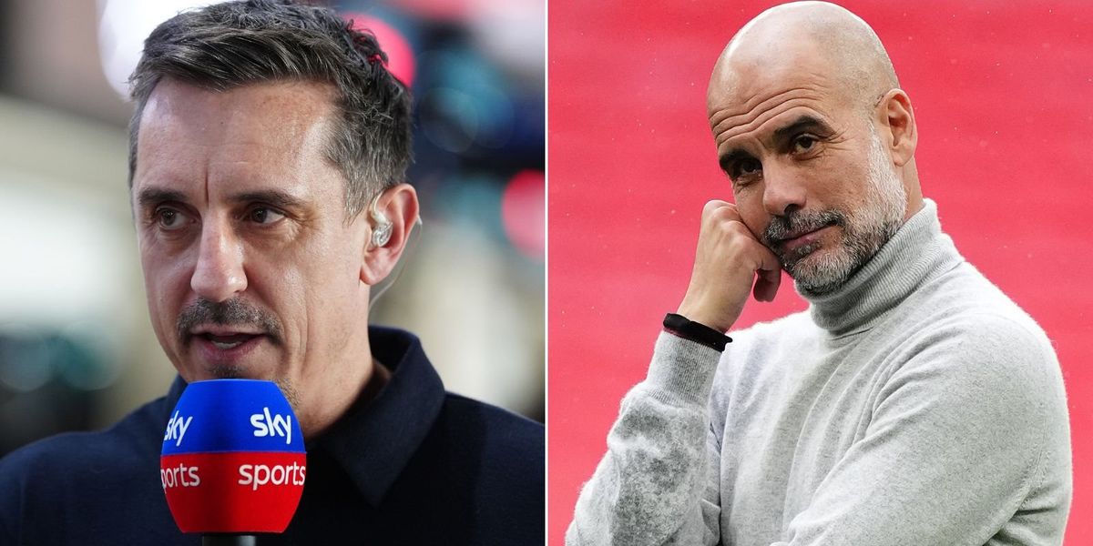 Gary Neville reacts to Pep Guardiola's potential exit from Manchester City amid Premier League tensions