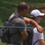 Golfer Nick Taylor unintentionally hits fan during Cadillac Championship at Trump National Doral