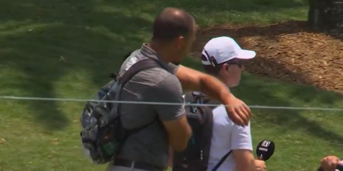 Golfer Nick Taylor unintentionally hits fan during Cadillac Championship at Trump National Doral