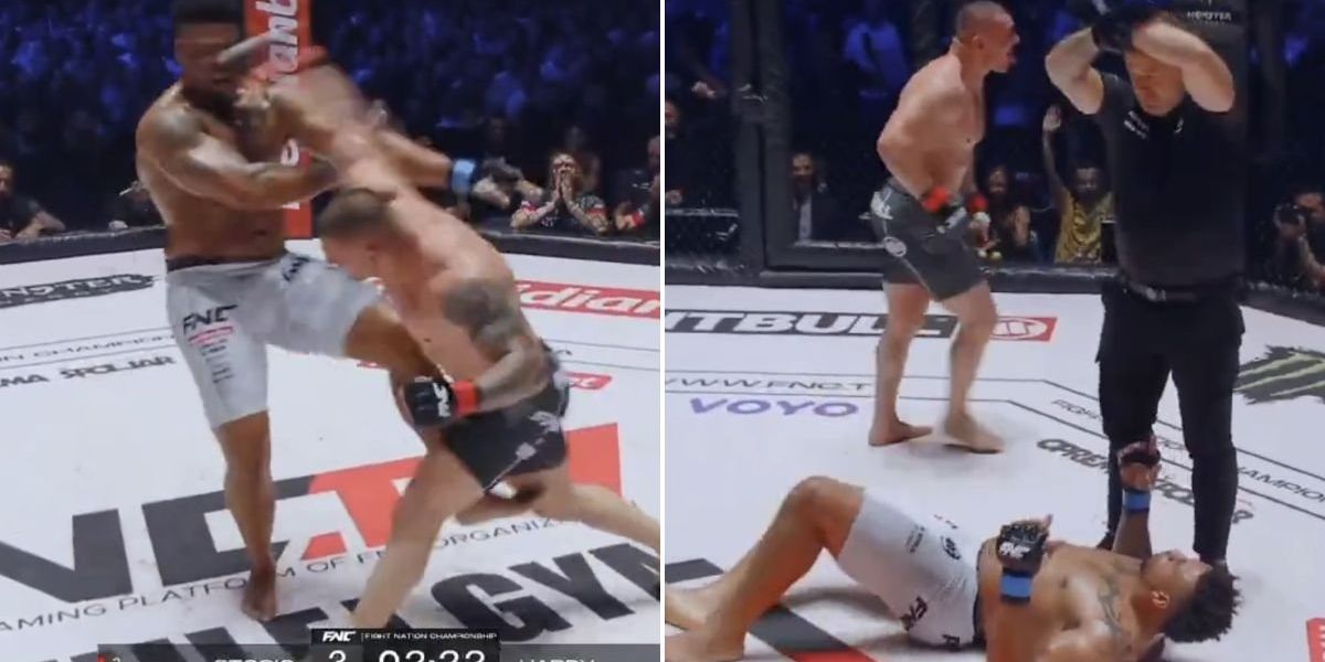 Greg Hardy knocked out in MMA match despite significant weight advantage