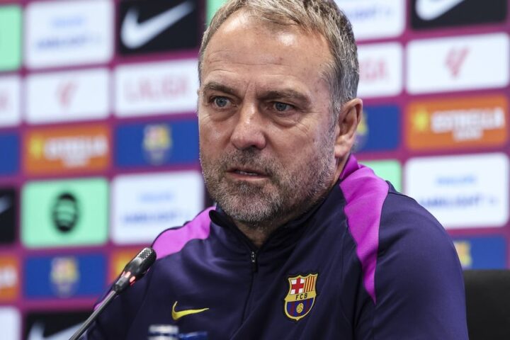 Hansi Flick to lead Barcelona against Real Madrid after father's passing