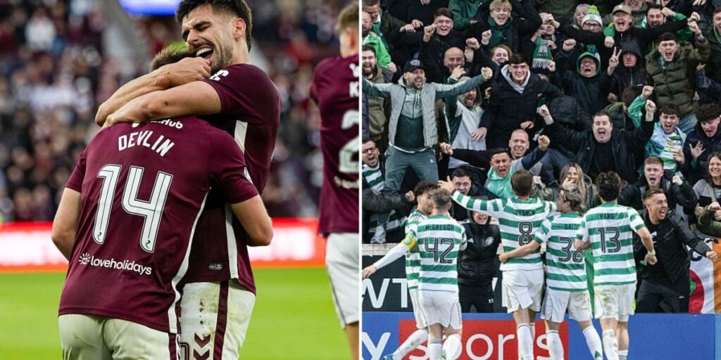 Hearts and Celtic to clash in title decider after dramatic final day ...