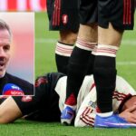 Jamie Carragher criticises Alexis Mac Allister for play-acting in Liverpool's defeat to Aston Villa