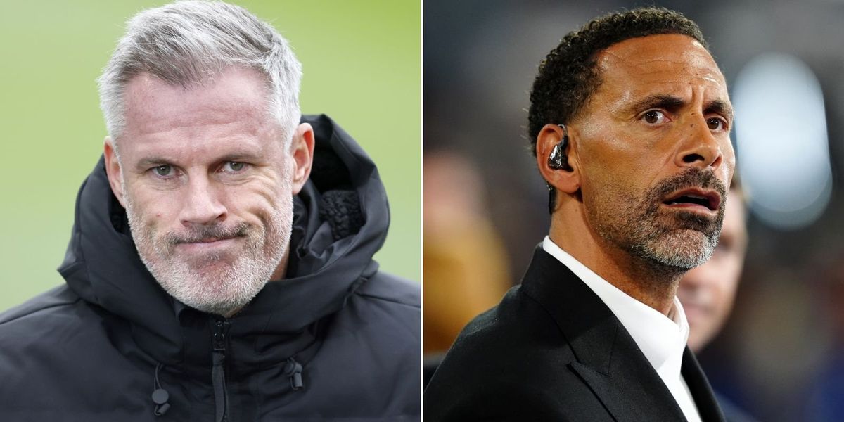 Jamie Carragher responds after Rio Ferdinand likens him to Keir Starmer on social media