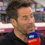 Jamie Redknapp criticizes Arsenal's decision to deploy Declan Rice at right-back against West Ham