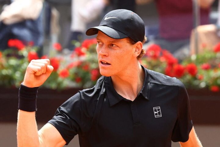 Jannik Sinner breaks Novak Djokovic's consecutive wins record at ATP Masters 1000 events