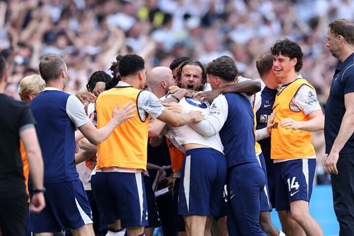 Joao Palhinha scores crucial goal as Tottenham secures Premier League safety against Everton