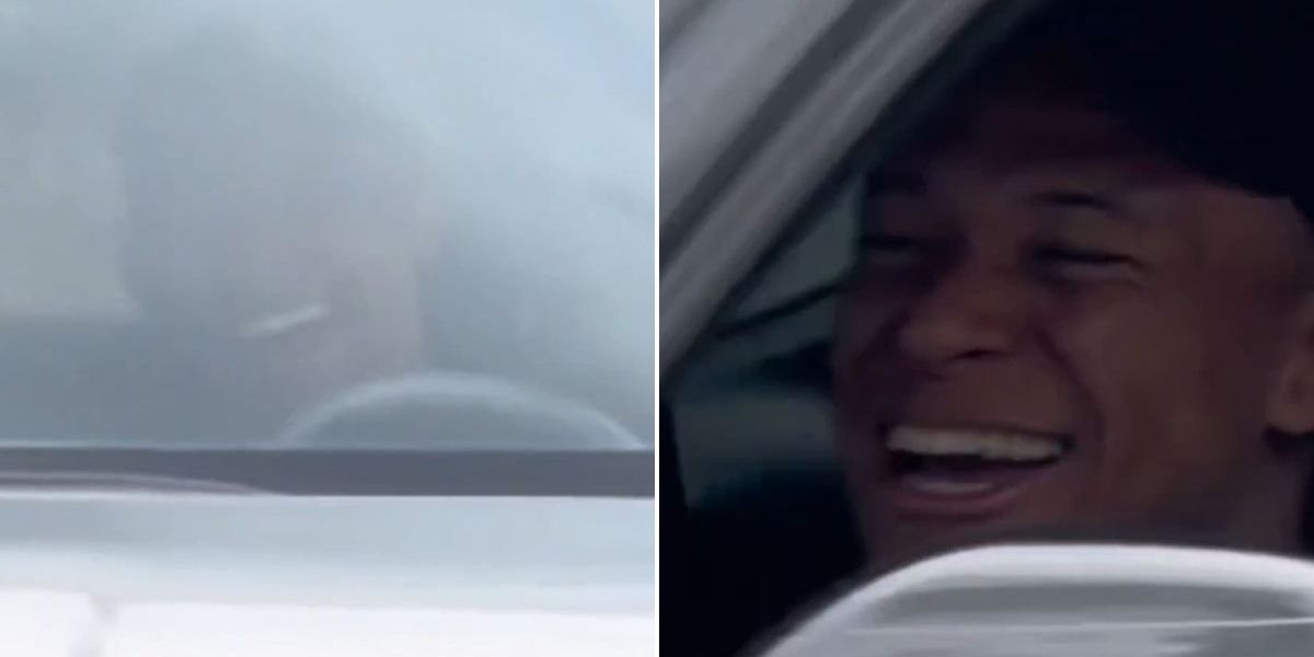 Kylian Mbappe laughs after Fede Valverde’s injury amid Real Madrid turmoil