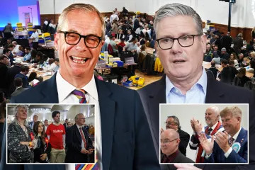 Labour faces heavy losses in local elections as Reform UK gains momentum