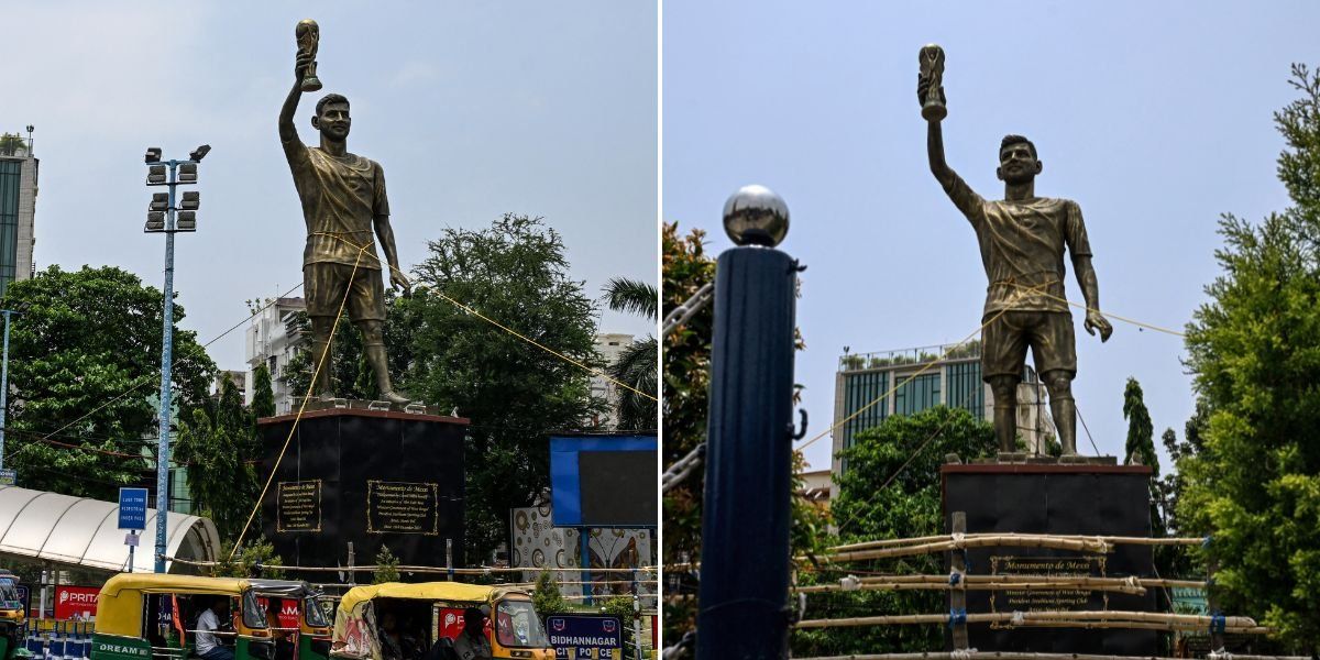 Lionel Messi statue in Kolkata to be dismantled due to structural safety concerns