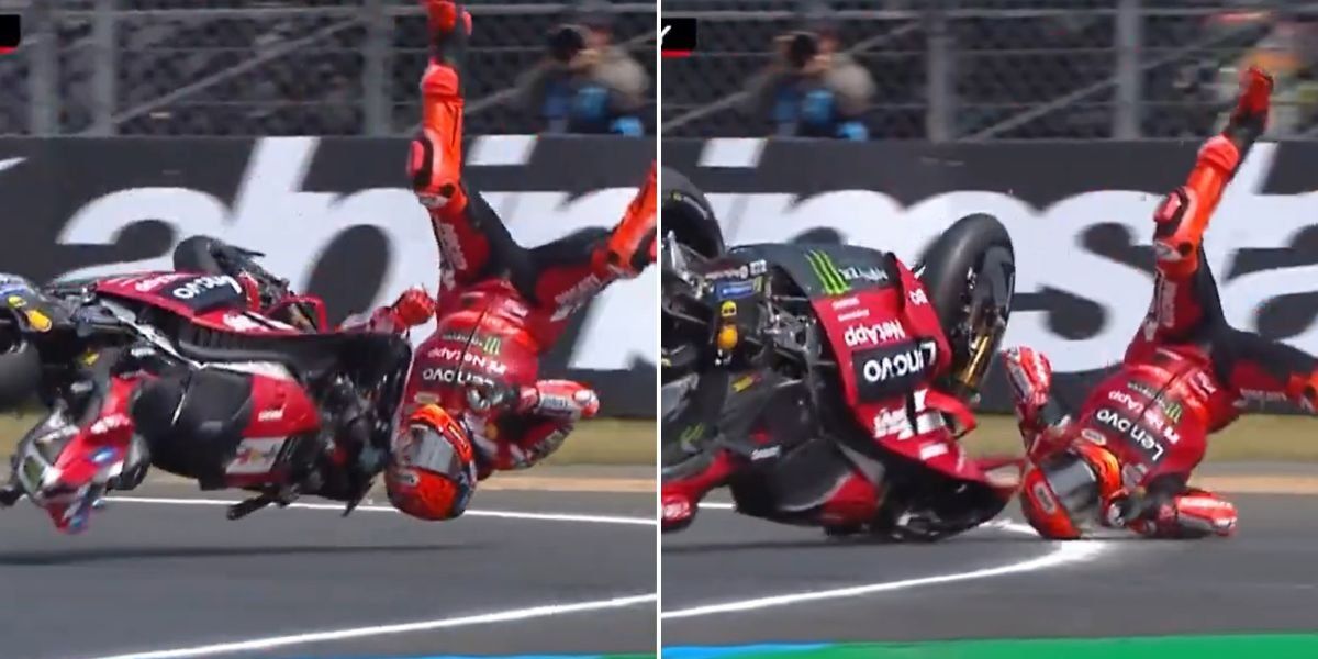 Marc Marquez suffers serious injury from horrific crash at Le Mans