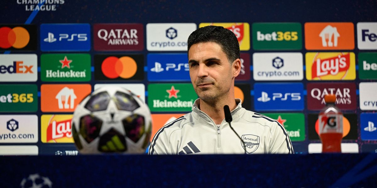 Mikel Arteta updates Arsenal squad ahead of Champions League final against PSG