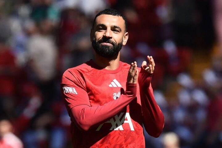Mohamed Salah makes his farewell appearance for Liverpool against Brentford at Anfield