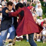 New shin-kicking champion crowned at Cotswold Olimpick Games, drawing large crowds