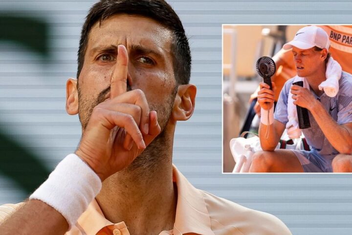 Novak Djokovic poised to capitalise on Jannik Sinner's shocking French Open exit