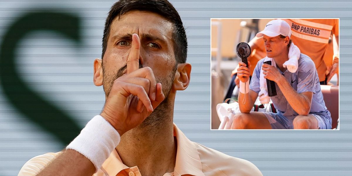Novak Djokovic poised to capitalise on Jannik Sinner's shocking French Open exit