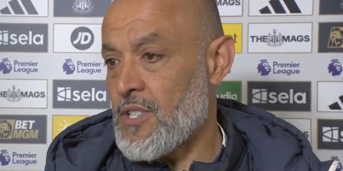 Nuno Espirito Santo acknowledges West Ham fans' frustration after defeat to Newcastle