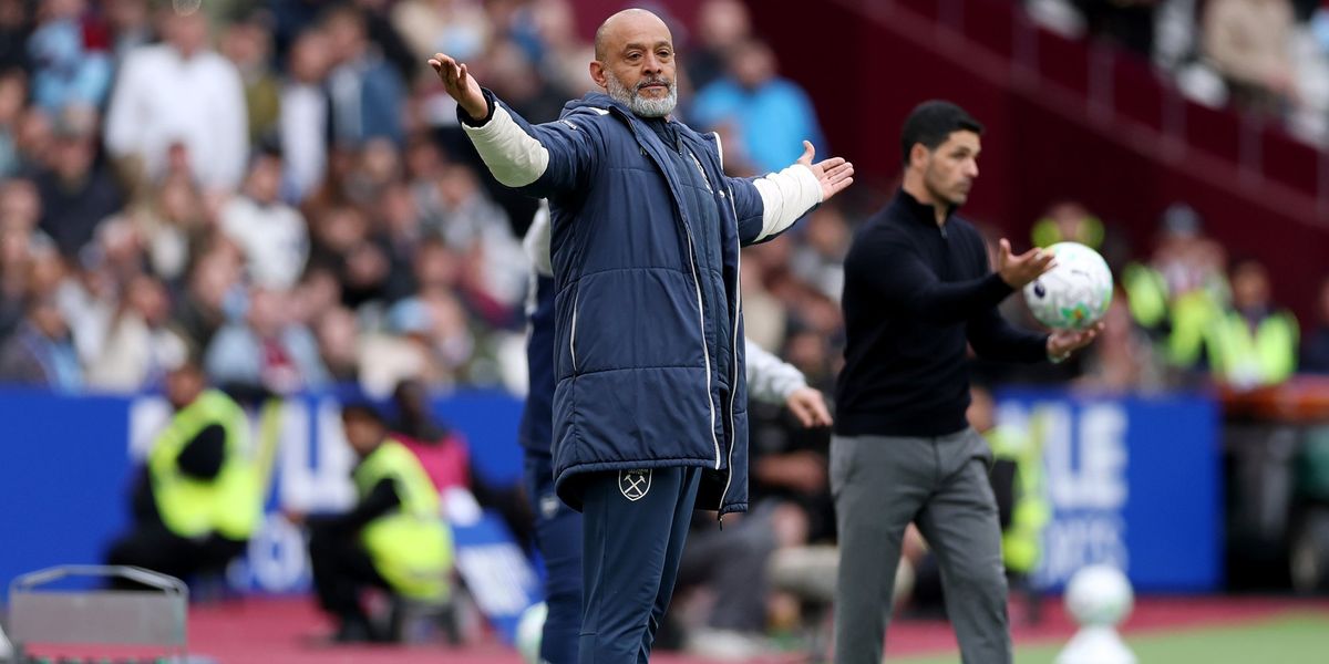 Nuno Espirito Santo criticizes VAR after West Ham's late goal against Arsenal is disallowed