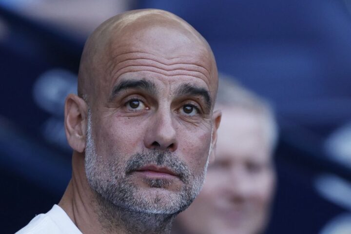 Pep Guardiola bids farewell to Manchester City fans after a decade in charge
