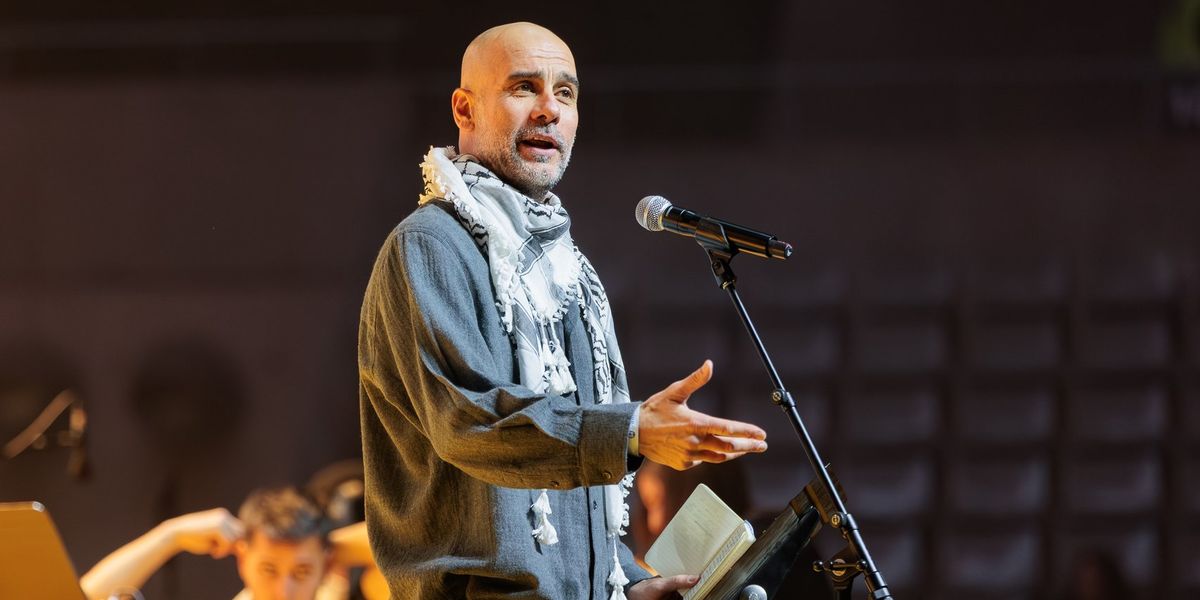 Pep Guardiola's outspoken stance on Palestine draws ire from Jewish community ahead of Manchester City exit