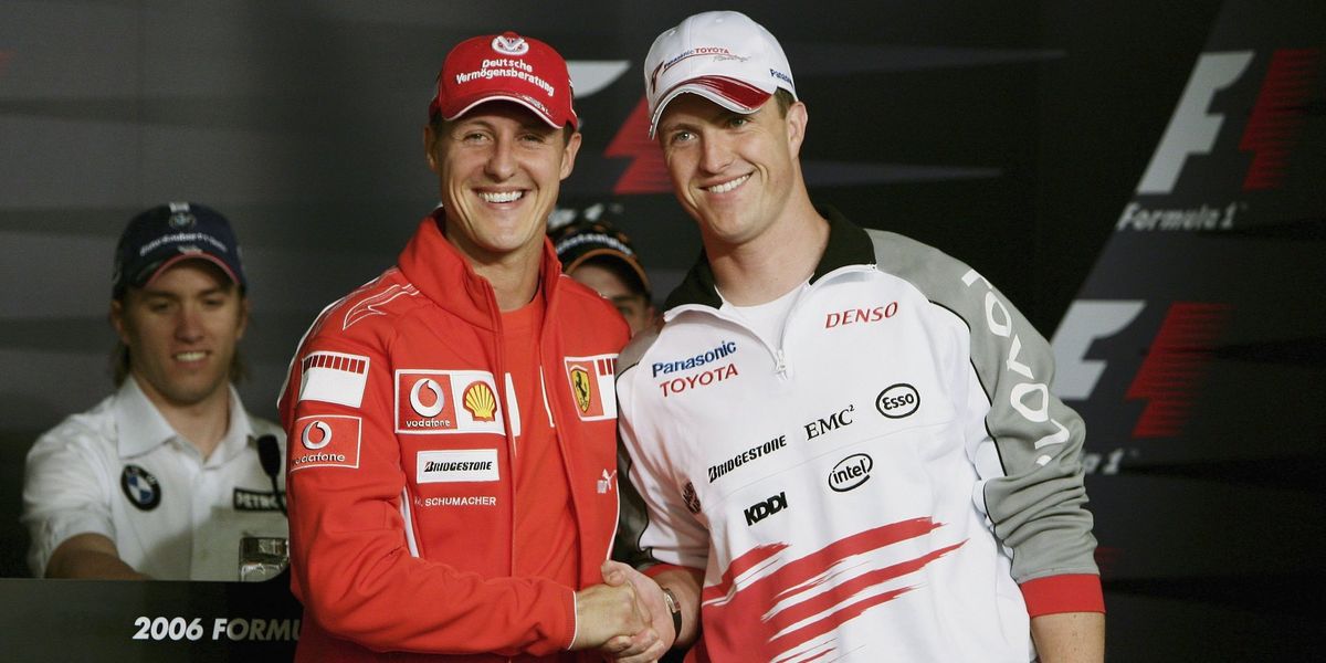 Ralf Schumacher reflects on challenges of living in Michael’s shadow