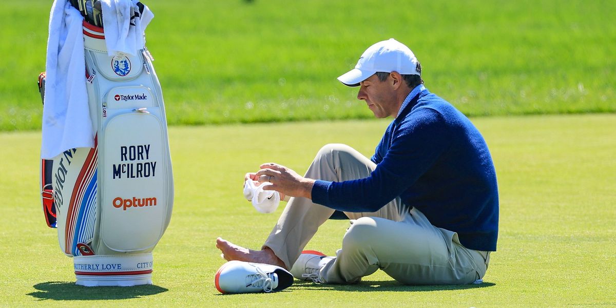Rory McIlroy withdraws from PGA Championship practice round due to toe injury