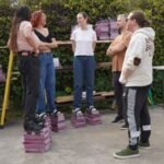 Same-height party encourages connection by equalizing perspectives among attendees