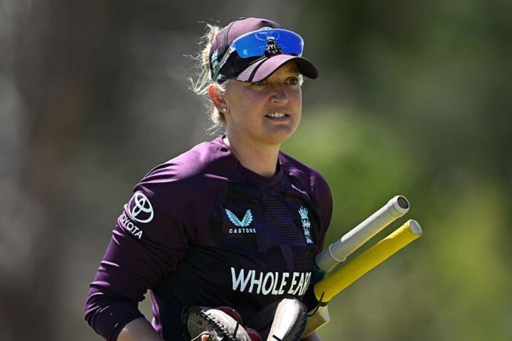 Sarah Taylor makes history as first woman to coach England men's cricket team