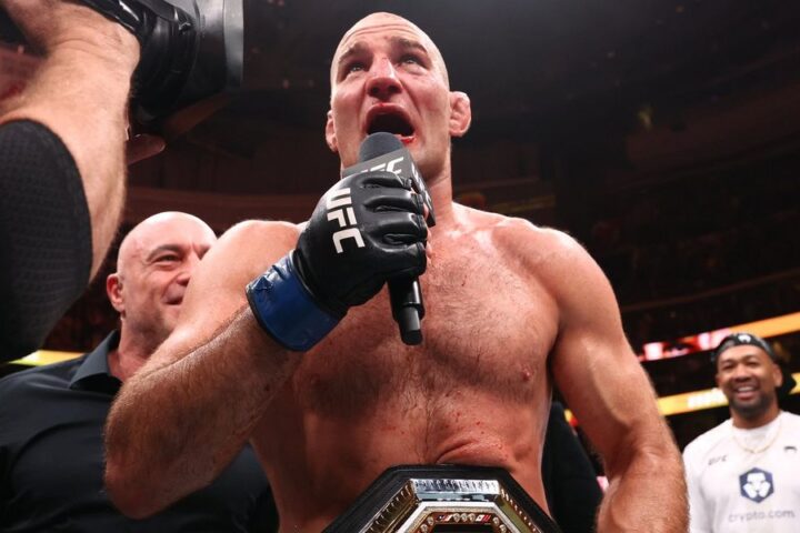 Sean Strickland apologizes to fans following upset victory over Khamzat Chimaev at UFC 328