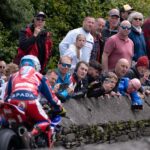 Serious crash at Isle of Man TT leads to hospitalisation of eight spectators and rider