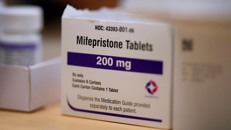 Supreme Court hears emergency appeal on access to abortion pill mifepristone