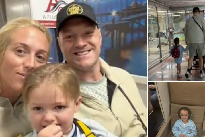 Tyson and Paris Fury spend £35,000 on luxury flights for family holiday in Thailand