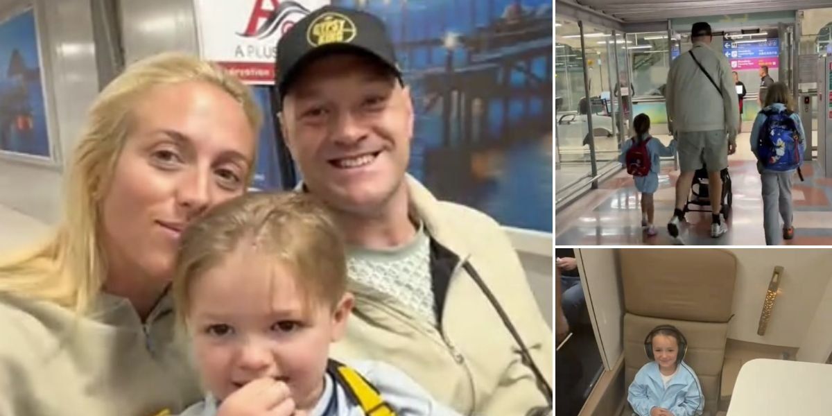 Tyson and Paris Fury spend £35,000 on luxury flights for family holiday in Thailand