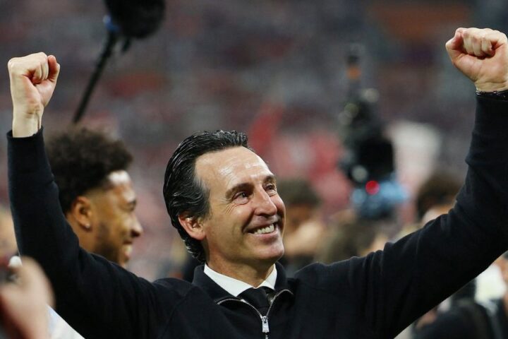 Unai Emery praises Aston Villa players after Europa League victory: 'We are kings together'