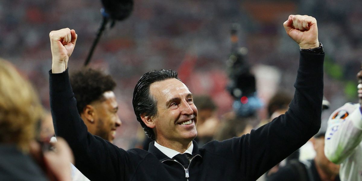 Unai Emery praises Aston Villa players after Europa League victory: 'We are kings together'
