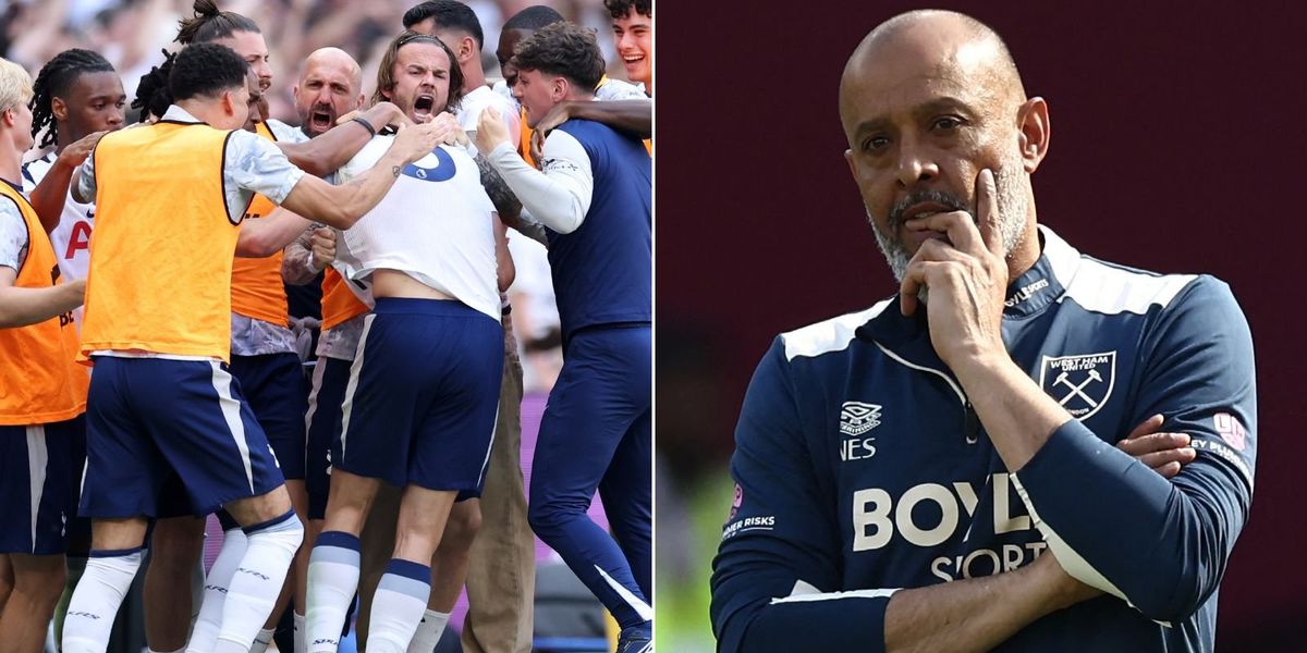 West Ham relegated despite win as Tottenham narrowly escape drop on final Premier League day