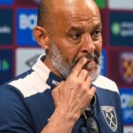 West Ham set to dismiss Nuno Espirito Santo following Premier League relegation
