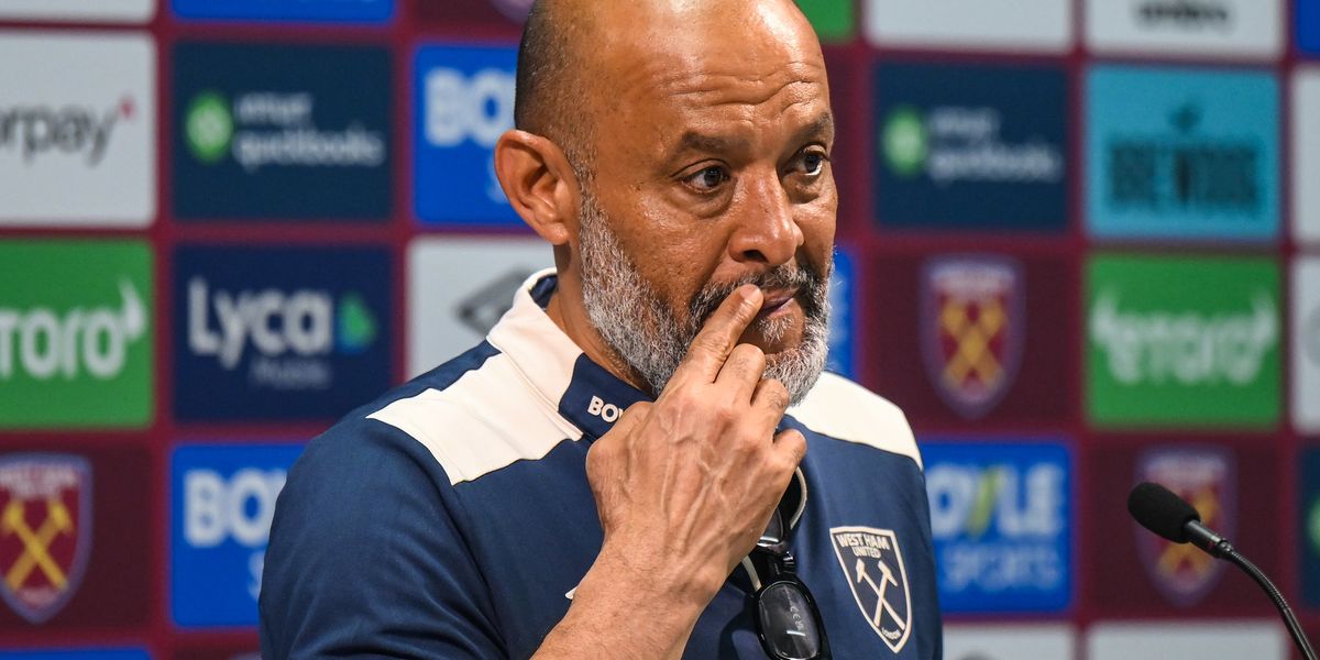 West Ham set to dismiss Nuno Espirito Santo following Premier League relegation