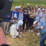 Wyndham Clark sends golf ball into crowd at PGA Championship, narrowly missing spectators