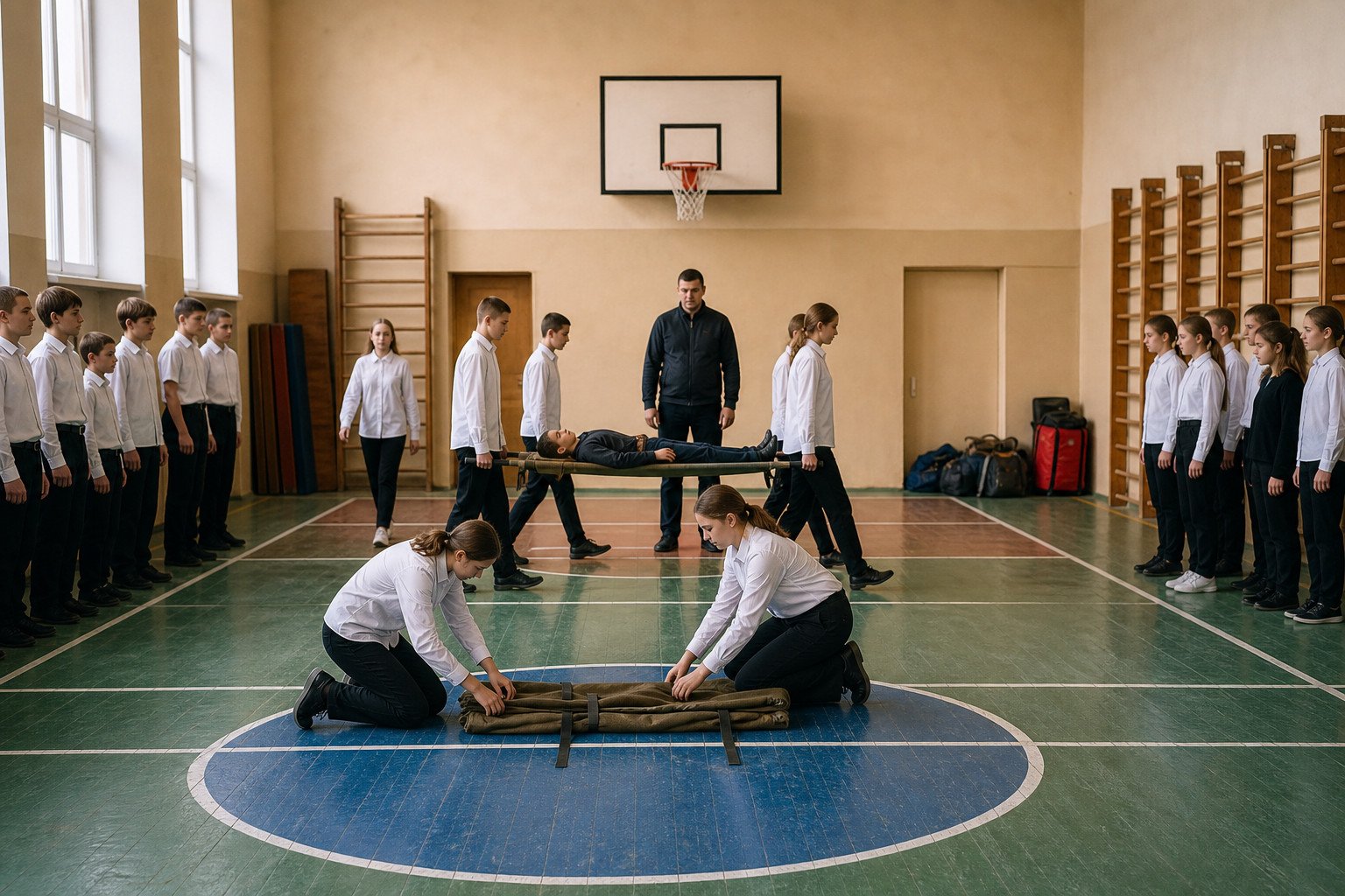 New school military drills in Russia prepare children for war with West