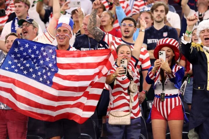 American fans face backlash over World Cup chants as NFL players weigh in